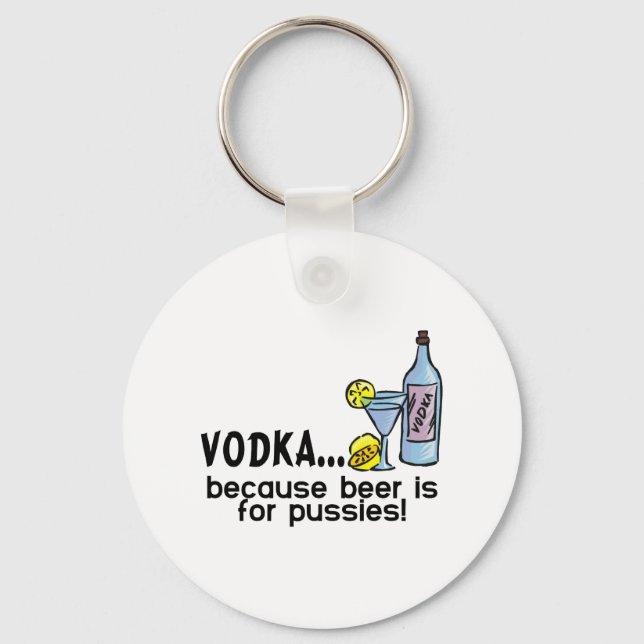Vodka Keychain (Front)