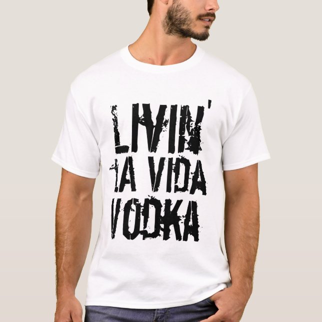 Vodka Party humor T-Shirt (Front)