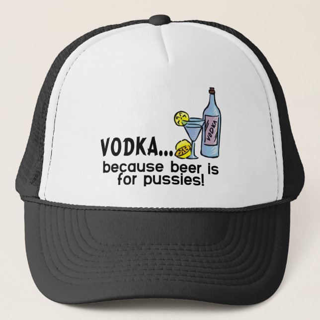 Vodka Trucker Hat (Front)