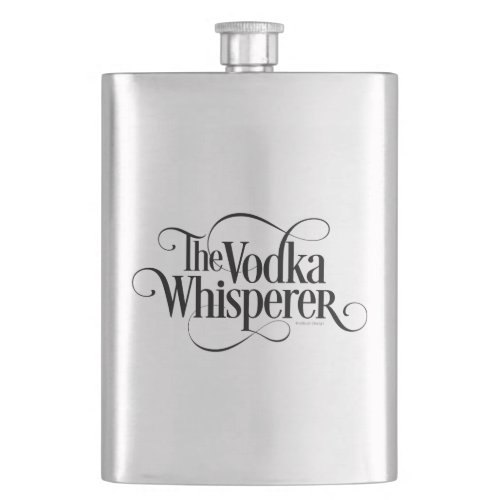 Vodka Whisperer Flask