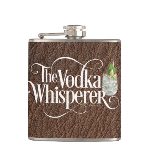 Vodka Whisperer Hip Flask