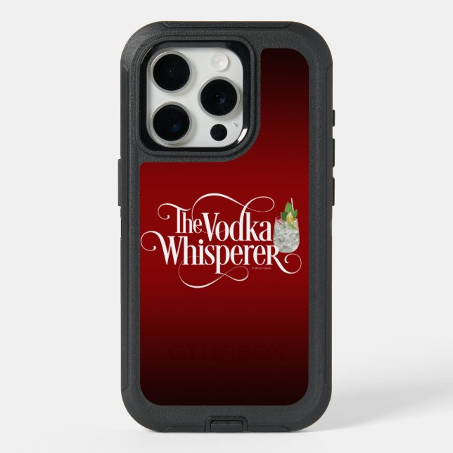 Vodka Whisperer OtterBox iPhone Case (Back)