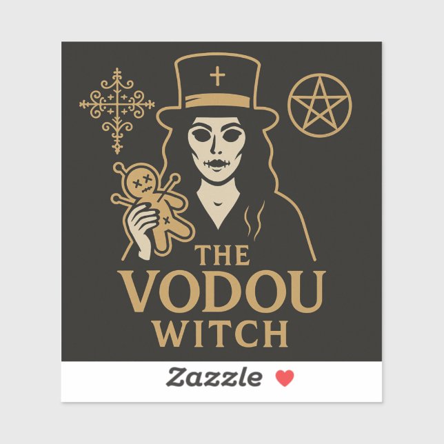 Vodou Witch Sticker (Sheet)