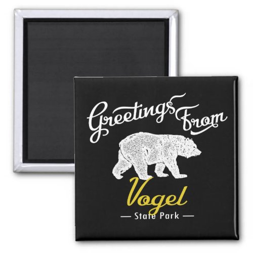 Vogel State Park Bear Magnet