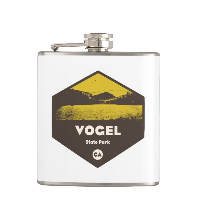 Vogel State Park Georgia Flask (Front)