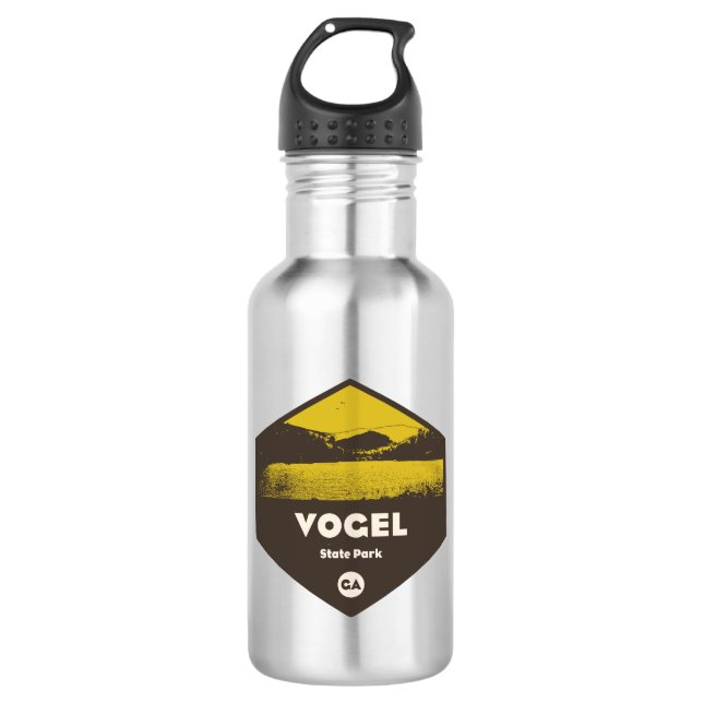 Vogel State Park Georgia Stainless Steel Water Bottle (Front)