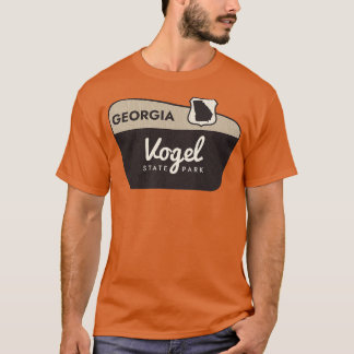 Vogel State Park Georgia Welcome Sign T-Shirt