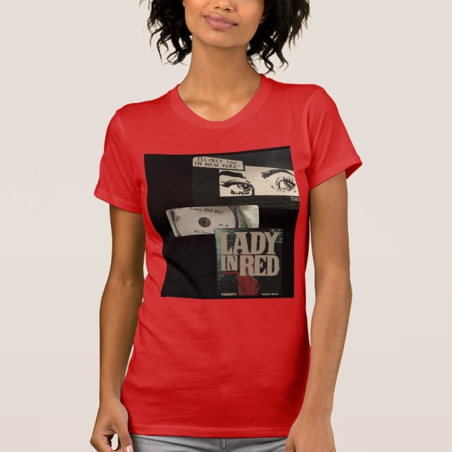 "Vogue Vibe: Ladies' Fashion Tee" T-Shirt (Front)