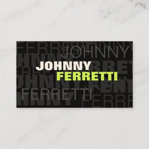 Vogue viii business cards