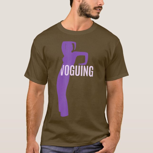 Voguing Drag Queen T-Shirt (Front)