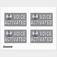 Voice Activated Prank Sticker (4 Pack)