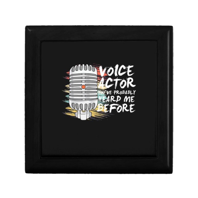 Voice Actor Before Gift Box (Front)