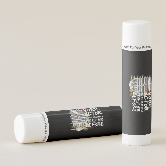 Voice Actor Before Lip Balm (Front)