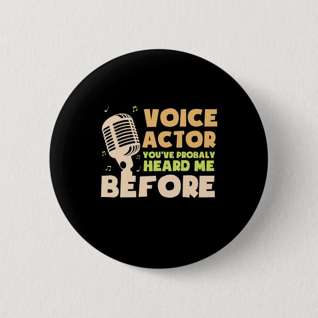 Voice Actor Button (Front)
