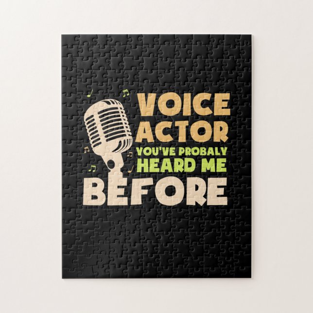 Voice Actor Jigsaw Puzzle (Vertical)