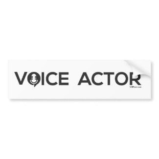 Voice Actor Sticker