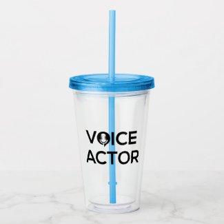 Voice Actor Tumbler
