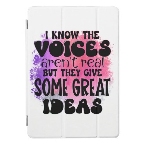 Voice Arent Real iPad Pro Cover