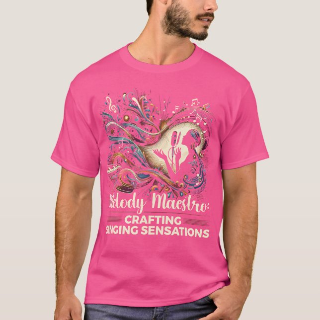 Voice Coach Vocalist Opera Singer Choir Vocal Coac T-Shirt (Front)