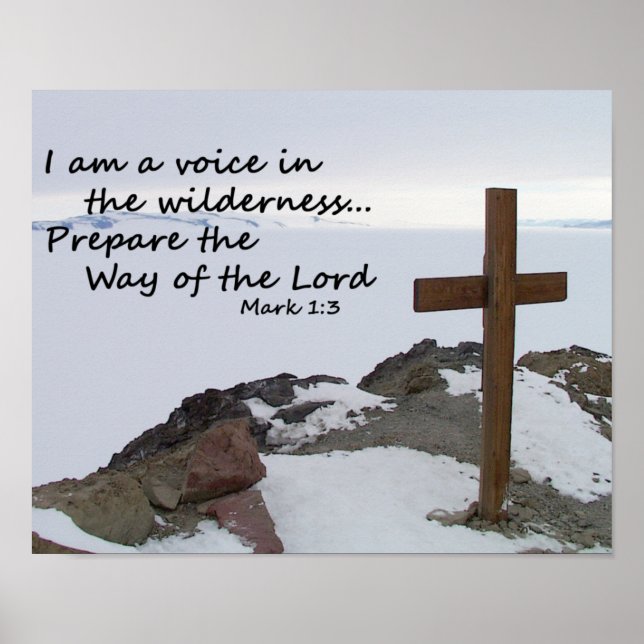 Voice in the Wilderness Poster (Front)