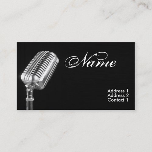Voice Lessions Business Cards