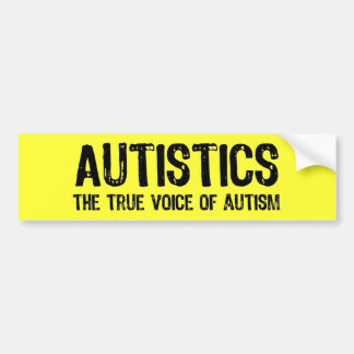 Voice of Autism Bumper Sticker