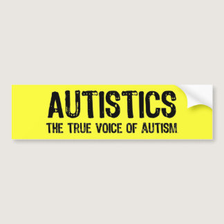 Voice of Autism Bumper Sticker