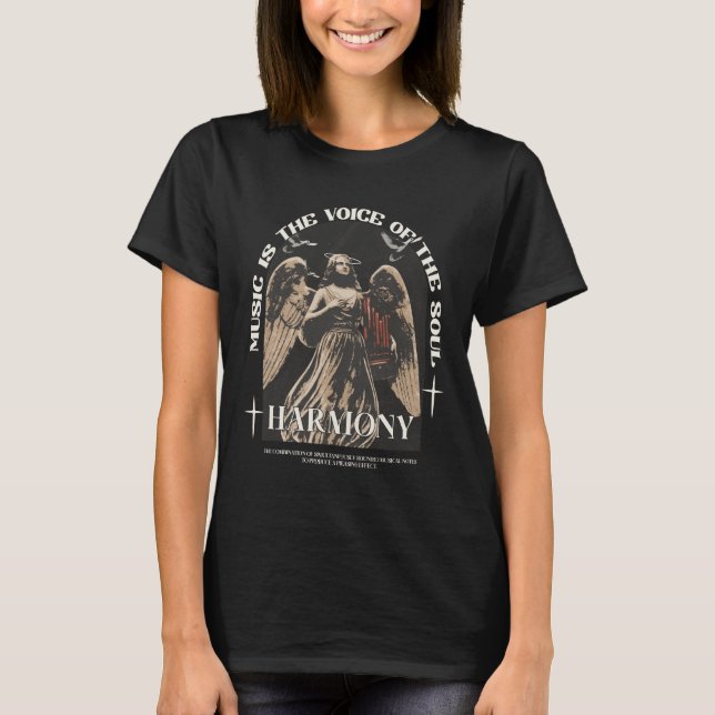 Voice of the Soul - Brutalist Streetwear T-Shirt (Front)