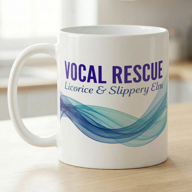 Voice Reset Wave Licorice & Slippery Elm Coffee Mug (Creator Uploaded)