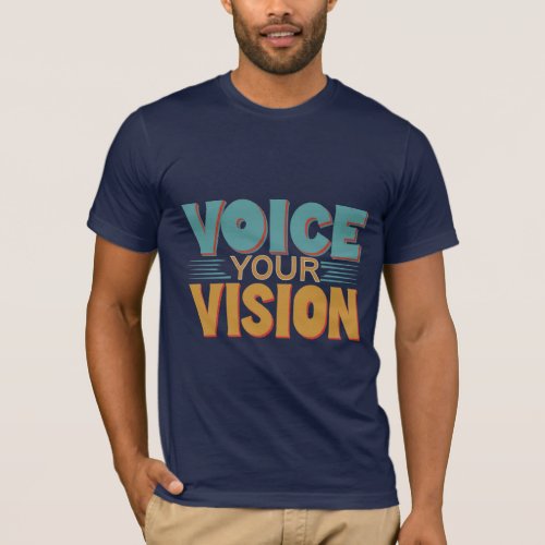 Voice Your Vision_  Basic Long Sleeve T_shirt