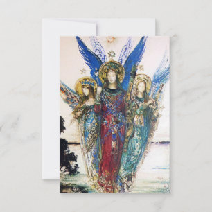“Voices of Evening” by Gustave Moreau Thank You Card