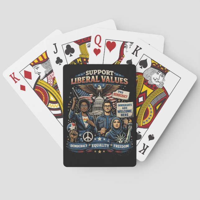 Voices of Freedom Poker Cards (Back)
