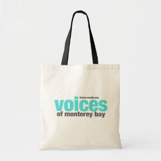 Voices of Monterey Bay tote bag