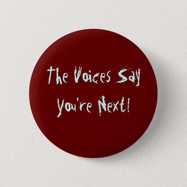 Voices Pinback Button (Front)