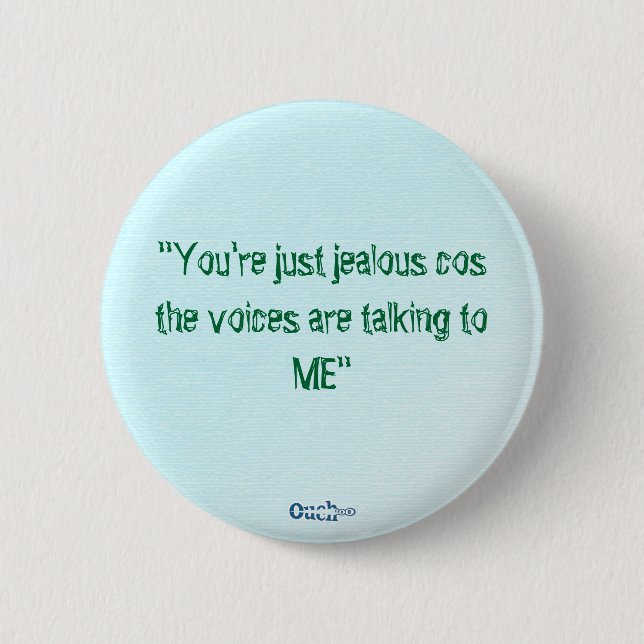 Voices Pinback Button (Front)