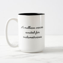voices united for endometriosis Coffee/Tea Mug
