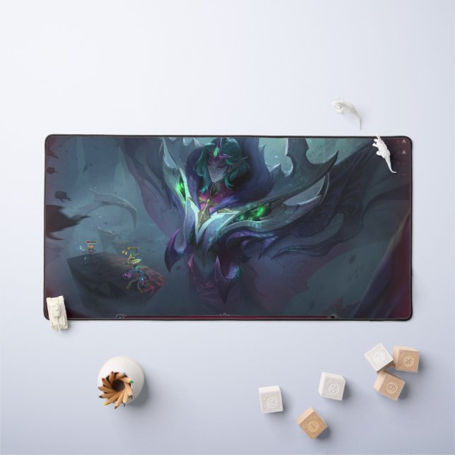 Void Empress Gaming Desk Mat | Customizable Pad (Kids Table)