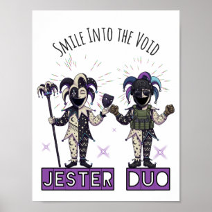 Void Jester Club Duo Poster