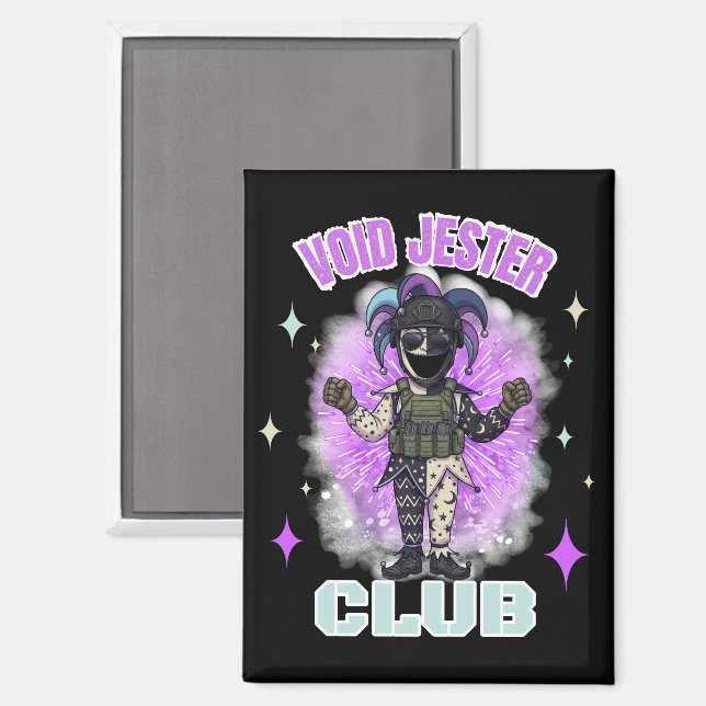 Void Jester Club Friend Commander Magnet (Front/Back)