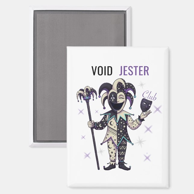 Void Jester Club Magnet (Front/Back)