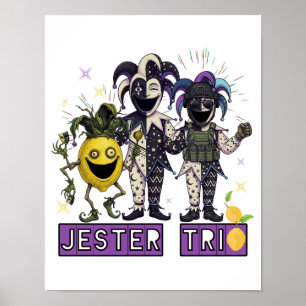Void Jester Club Trio Poster