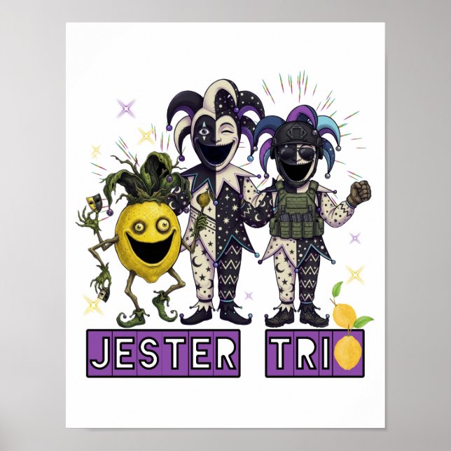 Void Jester Club Trio Poster (Front)