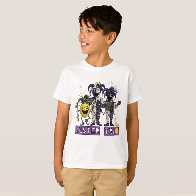 Void Jester Club Trio T-Shirt (Front Full)