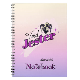 Void Jester face Notebook