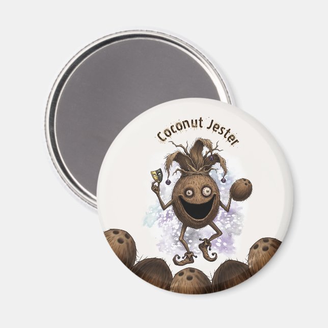 Void Jester Friend Coconut Magnet (Front/Back)