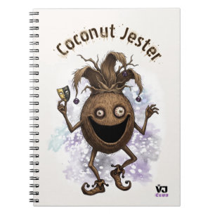 Void Jester Friend Coconut Notebook