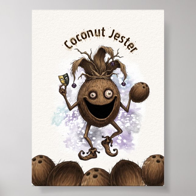 Void Jester Friend Coconut Poster (Front)