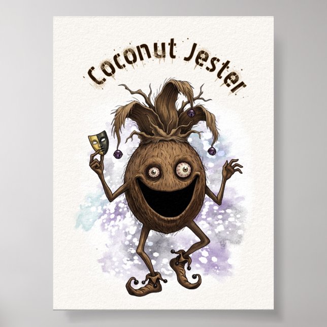 Void Jester Friend Coconut Poster (Front)