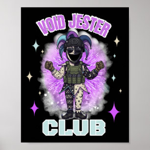 Void Jester Friend Commander Dark Poster