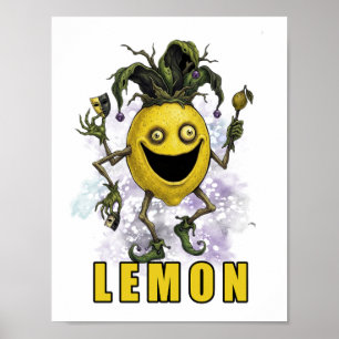 Void Jester Friend Lemon Poster